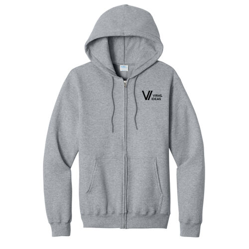 LC - Core Fleece Full Zip Hooded Sweatshirt Thumbnail
